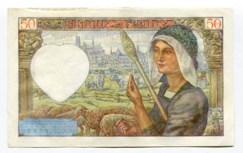 France 50 Francs 1941 P# 93