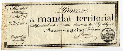 France 25 Francs 1796 P# A83b