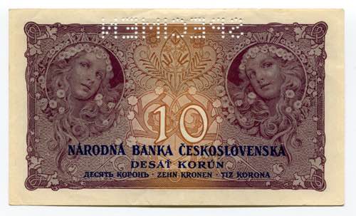 Czechoslovakia 10 Korun 1927 ... 