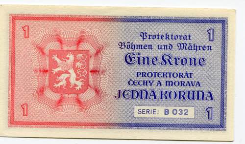 Bohemia & Moravia 1 Koruna 1940 ... 