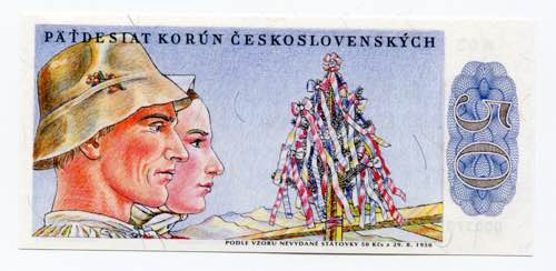 Czechoslovakia 50 Korun 1950 - ... 