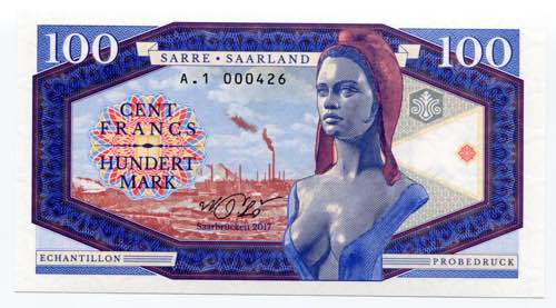 Germany - FRG 100 Francs / Mark ... 