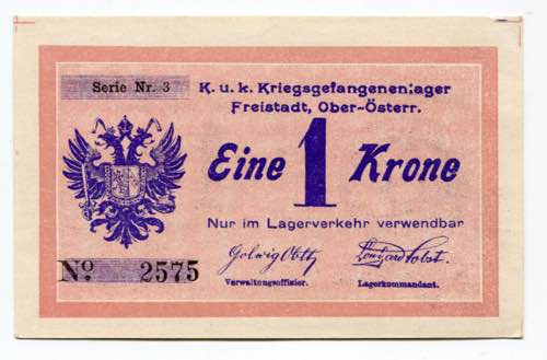 Austria 1 Krone 1914 - 1918 (ND) ... 