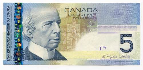 Canada 5 Dollar 2006 - P# 101A; ... 