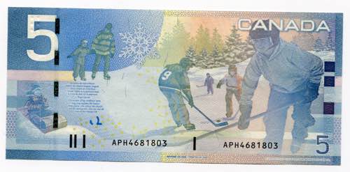 Canada 5 Dollar 2006 - P# 101A; ... 