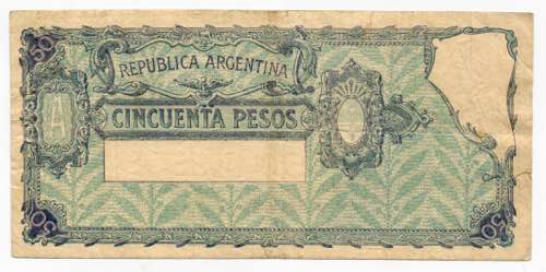 Argentina 50 Pesos 1935 - P# 254; ... 