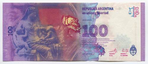 Argentina 100 Pesos 2012 ... 