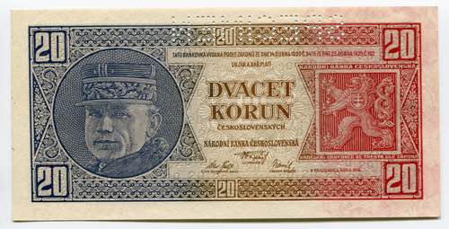 Czechoslovakia 20 Korun 1926 ... 