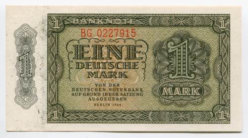 Germany - DDR 1 Deutsche Mark 1948 ... 