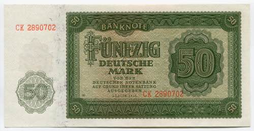 Germany - DDR 50 Deutsche Mark ... 