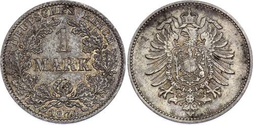 Germany - Empire 1 Mark 1874 B - ... 