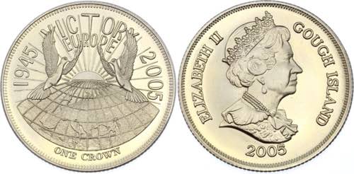 Tristan Da Cunha 1 Crown 2005 ... 