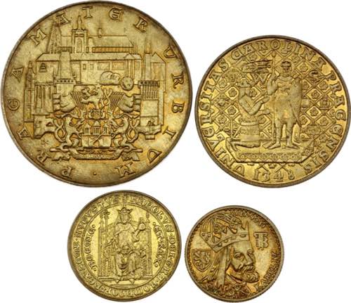Czechoslovakia Set of 4 Coins 1978 ... 