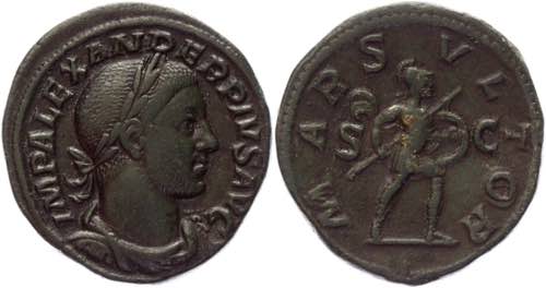 Roman Empire Sestertius 231 - 235 ... 