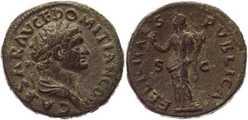 Roman Empire As 72 AD, Domitianus ... 