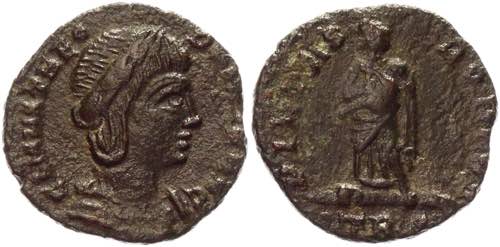Roman Empire AE Nummus 337 - 341 ... 