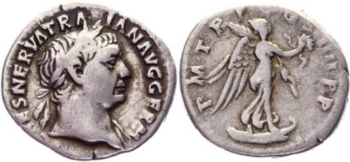 Roman Empire Denarius 101 - 102 ... 