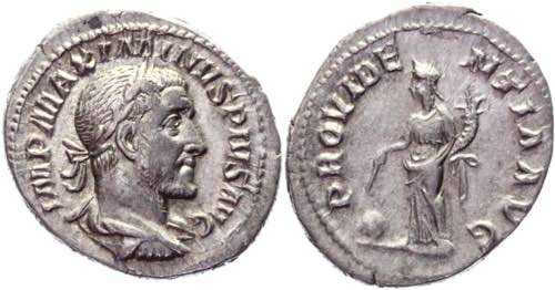 Roman Empire Denarius 235 - 236 ... 