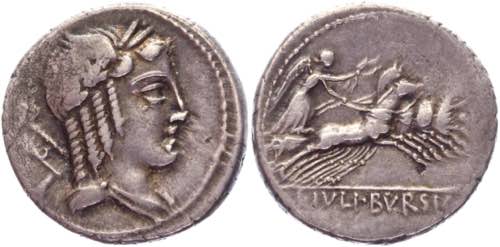 Roman Republic Denarius 85 BC, L. ... 