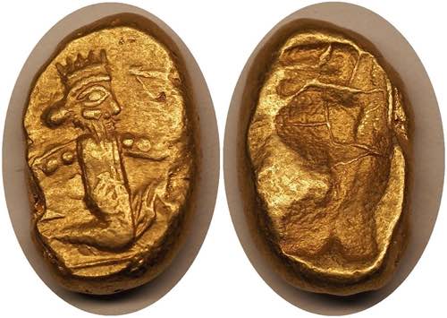Persia Gold Darik 455 - 420 BC ... 