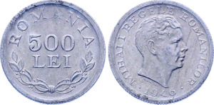 Romania 500 Lei 1946 KM#68 UNC 