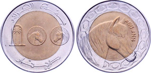 Algeria 100 Dinars 1993 KM#132 
