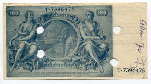 Germany - Third Reich 100 Reichsmark 1945 ... 