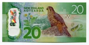 New Zealand 20 Dollars 2016  - P# 193; UNC