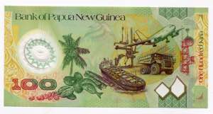 Papua New Guinea 100 Kina 2005  - P# 33a; ... 
