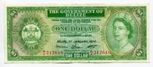 Belize 1 Dollar 1976  - ... 