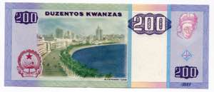 Angola 200 Kwanazas 2003  - P# 148a; UNC