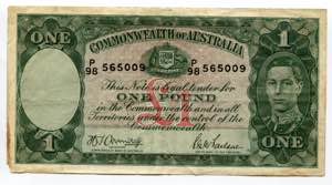 Australia 1 Pound 1942 ... 