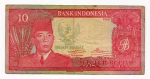 Indonesia Irian Barat 10 ... 