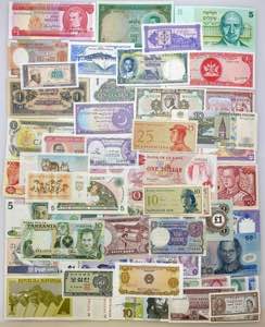 World Lot of 93 Banknotes 20th Century   - ... 