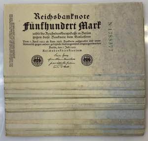 Germany - Weimar Republic 57 x 500 ... 