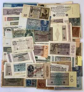 Germany - Empire Lot of 62 Banknotes 1908 - ... 