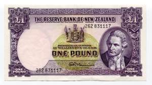 New Zealand 1 Pound 1967 ... 
