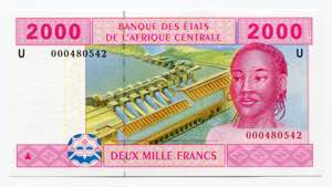 Cameroon 2000 Francs ... 