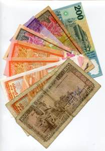 Sri Lanka Lot of 9 Banknotes 1977 - 2013 - ... 