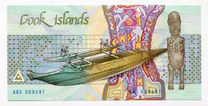 Cook Islands 3 Dollars 1987 (ND) - P# 3; ... 