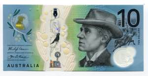 Australia 10 Dollars 2017  - P# 63; Polymer ... 