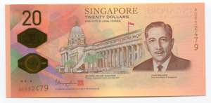 Singapore 20 Dollars ... 