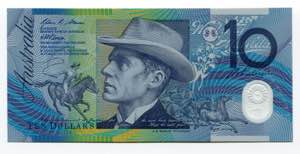 Australia 10 Dollars 2007  - P# 58d; UNC