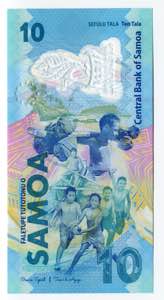 Samoa 10 Tala 2019 Commemorative Issue - ... 