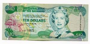Bahamas 10 Dollars 1996  ... 