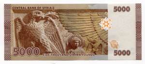 Syria 5000 Pounds 2019 (2021) - UNC
