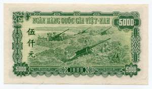 Vietnam 5000 Dong 1953  - P# 66a; UNC
