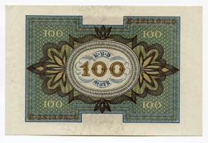 Germany - Weimar Republic 100 Mark 1920  - ... 