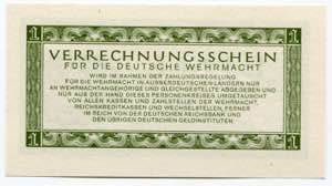 Germany - Third Reich 1 Reichsmark 1944  - ... 