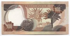 Angola 100 Escudos 1972  - P# 101; # ... 